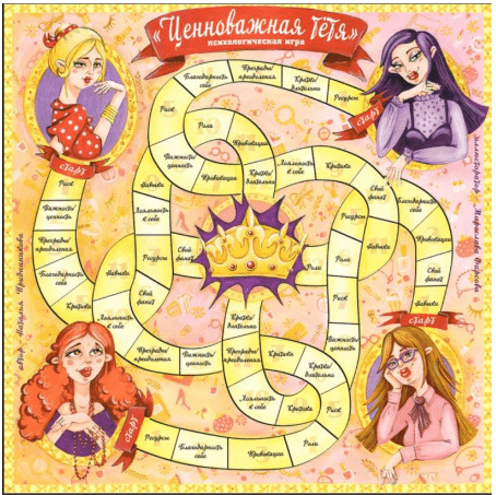 Психологическая ресурсная игра Ценноважная тетя (Наталья Приданникова)