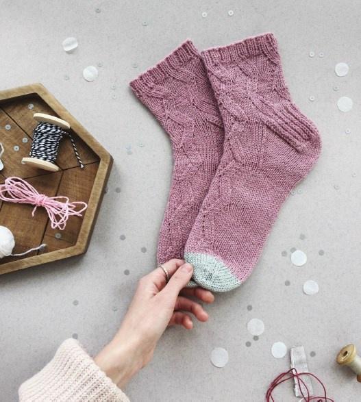 [teplaya_and_masha] Носки Zigzag socks (Мария Жарикова)