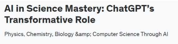 [Udemy] ИИ в освоении науки: ведущая роль ChatGPT (Skool of AI)