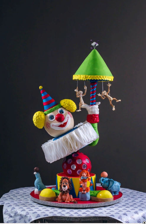 3D торт Цирк (Юлианна Сухотерина)
