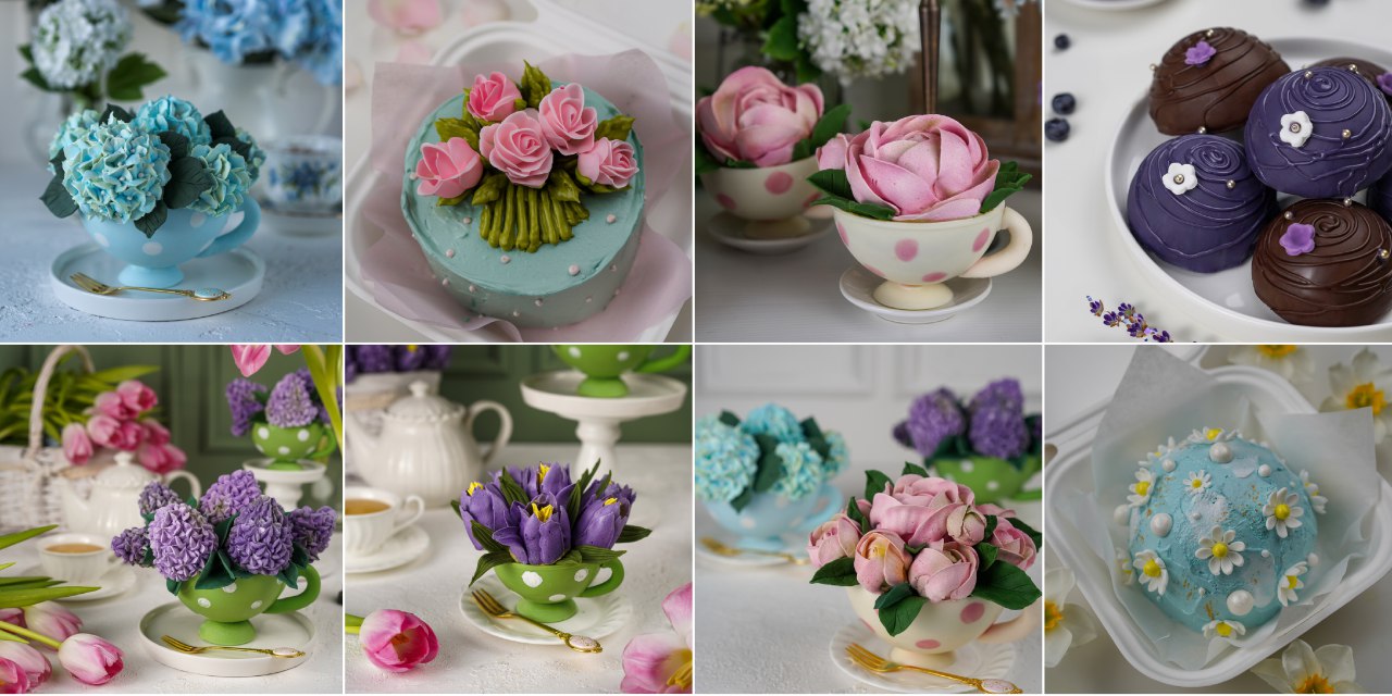 [nebesnyii_mindal] Весенний зефирный курс Цветущий сад. Тариф Профессионал (Марина Невская)