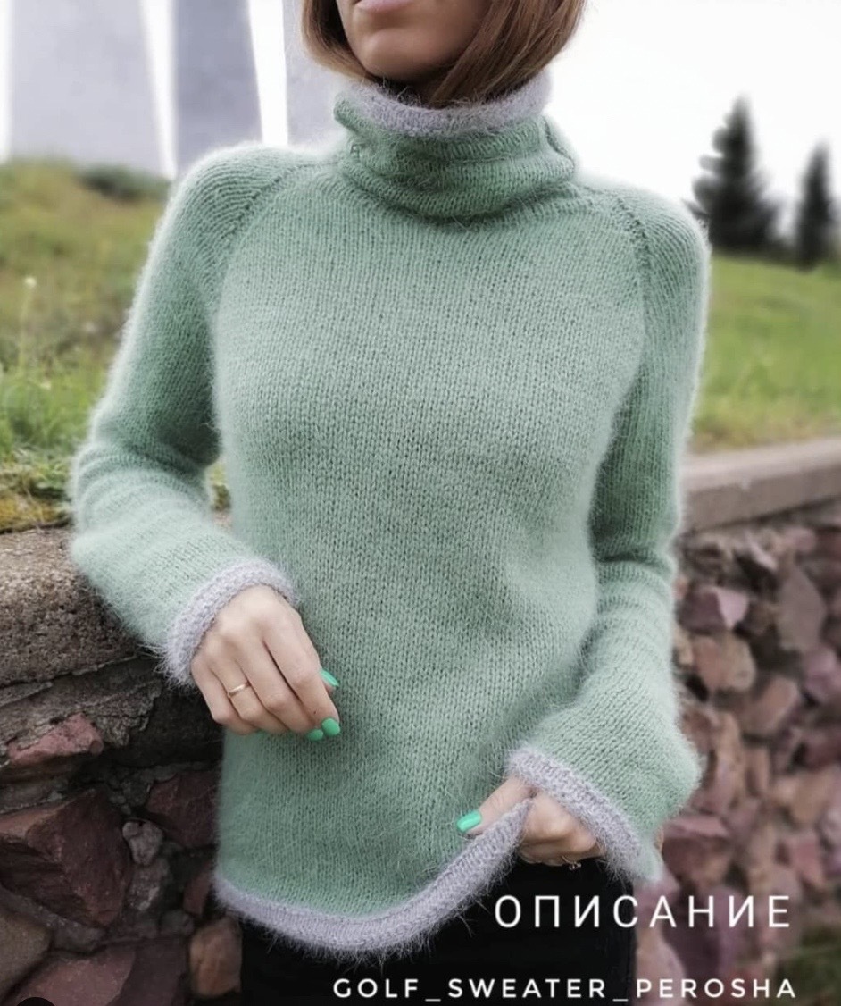 Свитер Golf_sweater (perosha_knitwear)