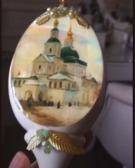 Яйцо со спилом. Перламутр (Татьяна Куксенко)