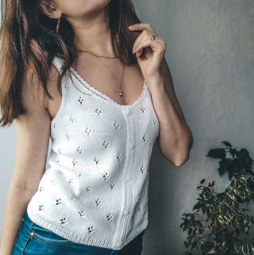 Описание майки la_fleur (vyzanoe_chudo), фото 1 из 1.