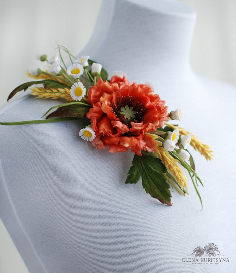 Видео мастер-класс Композиция Жаркое лето (Елена Курицына)