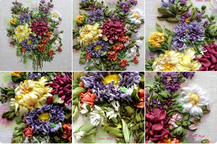 Букет Цветочный Фейерверк (Инна Бёрд)