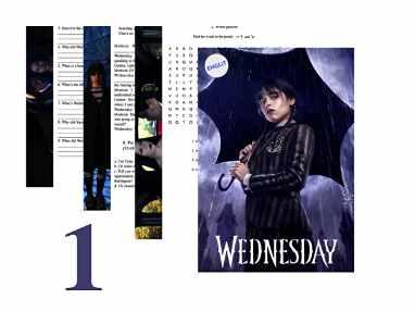 [Englit] Курс по фильму Wednesday season 1 episode 1,2,3