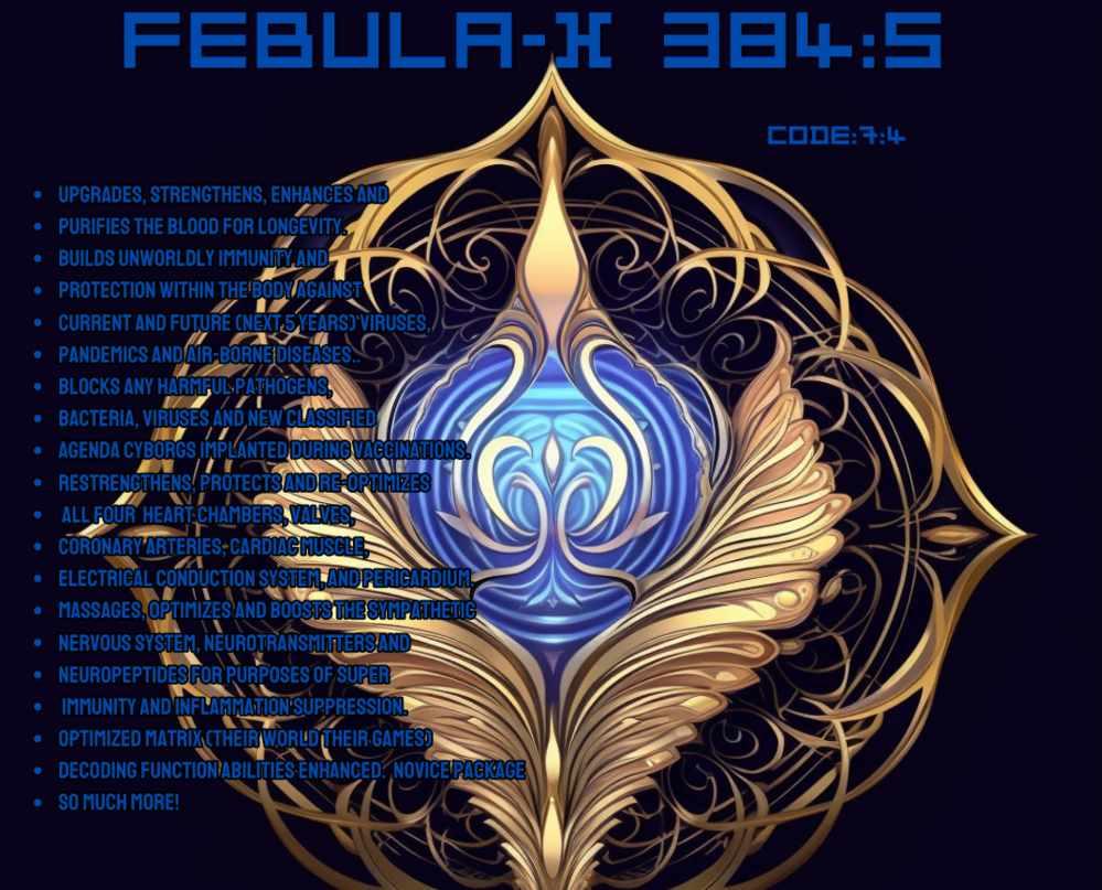 [MEF Dynamics] Фебула X 384:5 Код: 7:4 морфическое поле