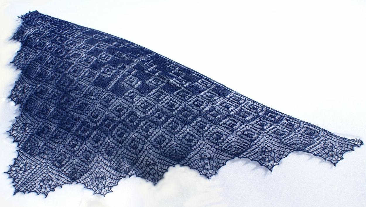 Шаль Арктический океан (Анна Рябова)