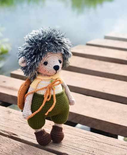 Мастер класс Ежик Генри (Людмила Орлова)