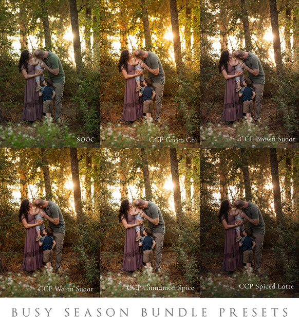 Солнечные пресеты. Busy Season Preset Bundle (Chubby Cheek)