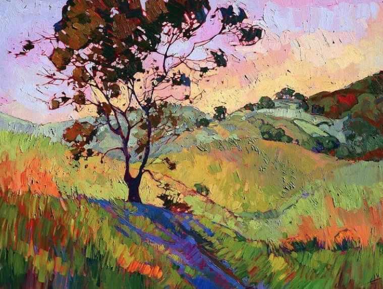 Дерево в стиле Эрин Хэнсон (Фания Сахарова)