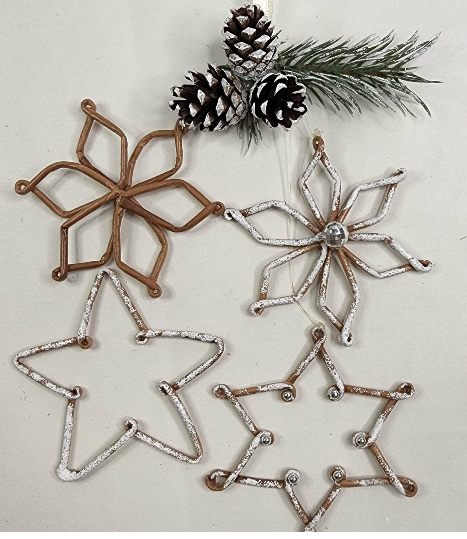 Мастер-класс «Подвеска из снежинок» (Наталия Демидченко)