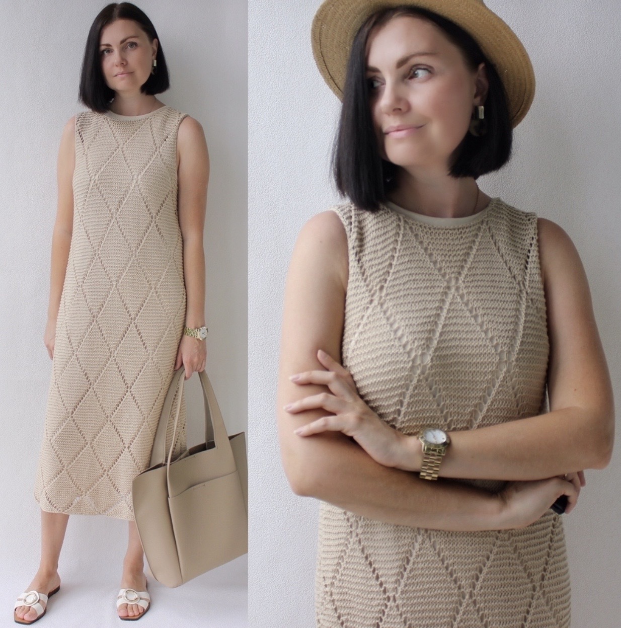 Топ-платье Ромбы (Елена Кузьмина)