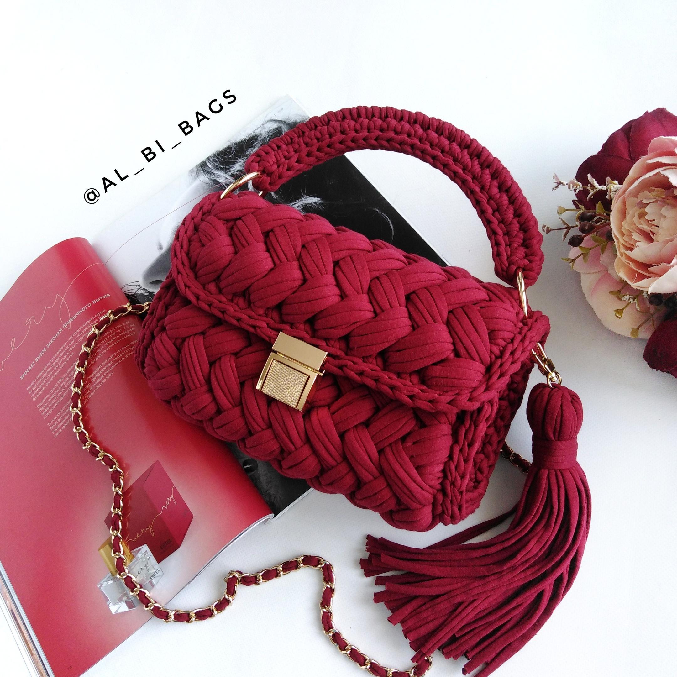 [alla_crochet_handmade_bags] Сумка Зефирка (Алла Крочет)