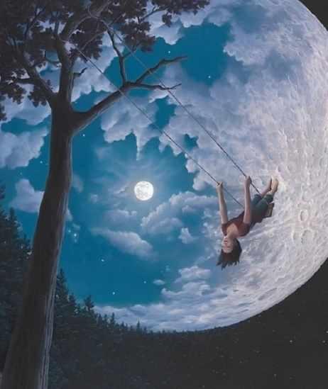 Девушка под луной (Ольга Базанова)