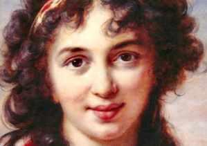 Портрет девушки в красном Лебрён Э.В. (Татьяна Артыкова)