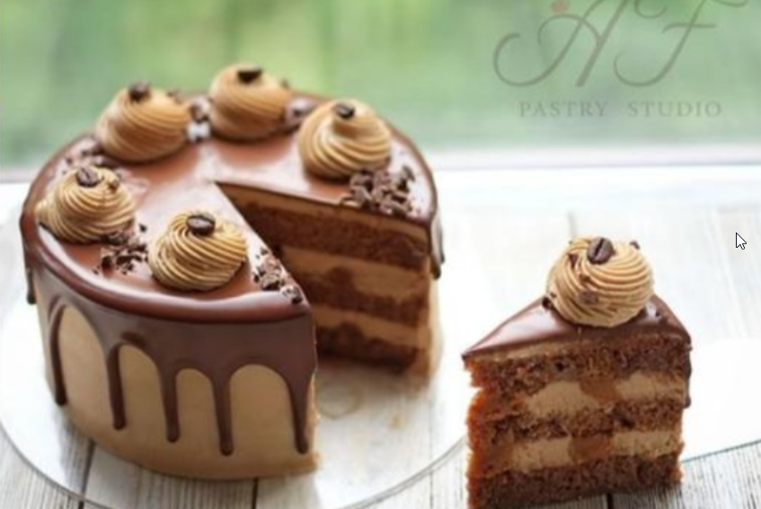 [Кондитерка] Видеоурок Торт "Мокко" (Анна Феликова)