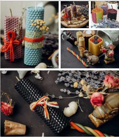 [Академии Утгард] Мастер-класс по изготовлению свечей из вощины (Гульмира Бадырова, Ксения Андриевская)