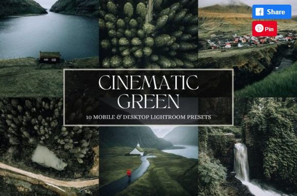 [Creativefabrica] Cinematic Green Presets
