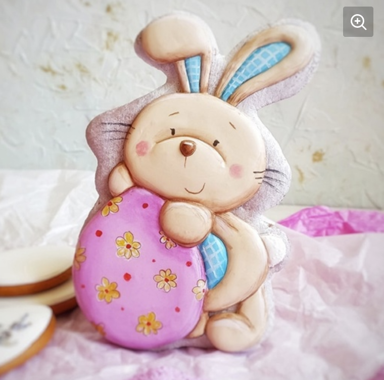 Зайчик с яйцом (Татьяна Гафнер)