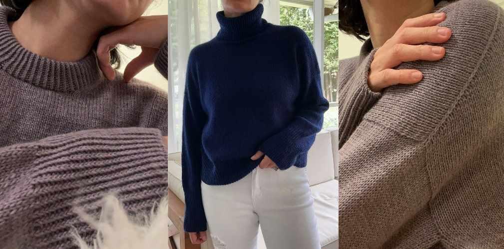 [Вяжи.ру] Свитер с японским плечом Tenane (Caidree)