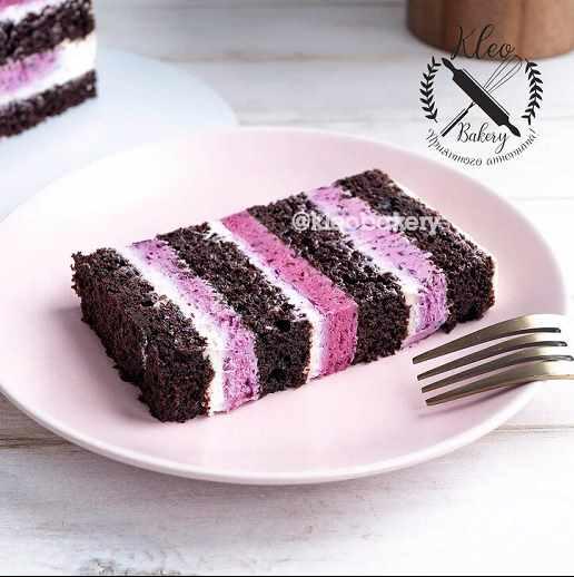 [Kleobakery] Торт Черная смородина (Кристина Леоненко)