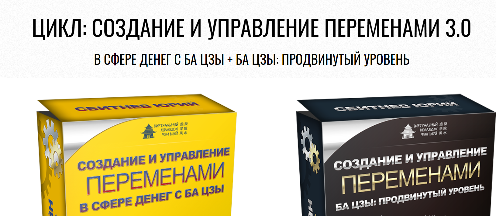 Создание и управление переменами ба цзы. Продвинутый уровень (Юрий Сбитнев)