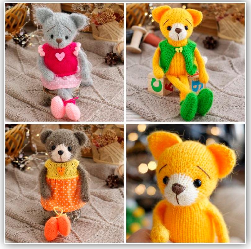 [evgeniablaginina] Лесные друзья. Спицы (Евгения Благинина)