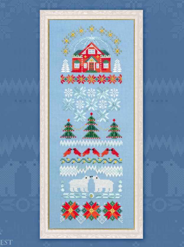 Электронная схема Домик на Северном полюсе (Галина Егоренкова)