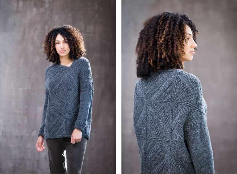 [COUNTERPANE] Модульный пуловер (Нора Гоган)