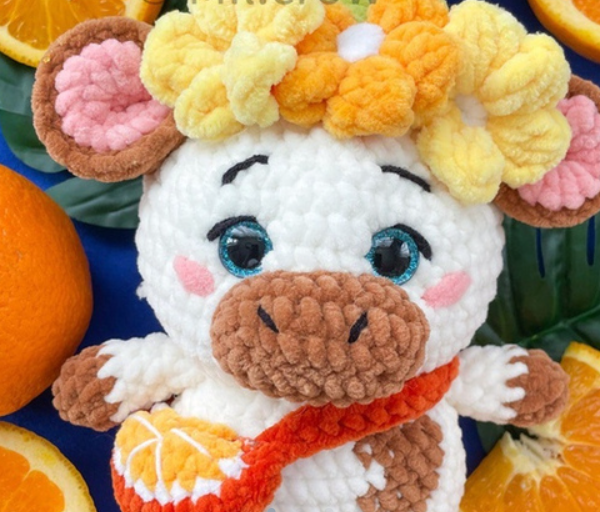 [Mil.crow] Корова Апельсинка (Виктория Воронкова)