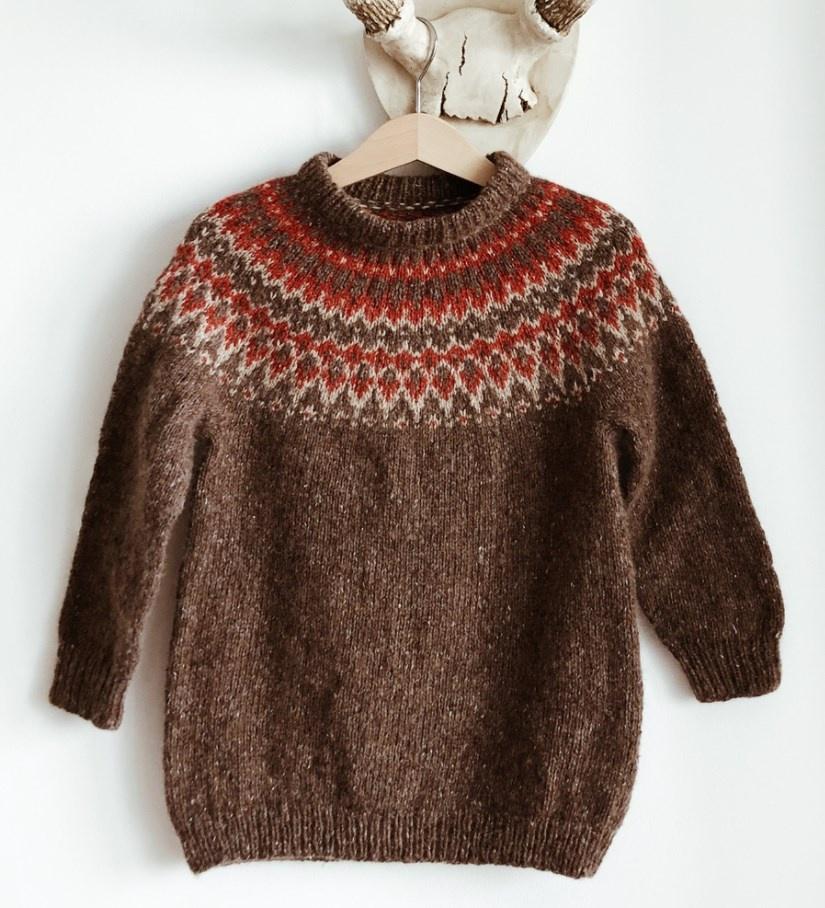 Инструкция Свитер Лопапейса  (Мария Левина)