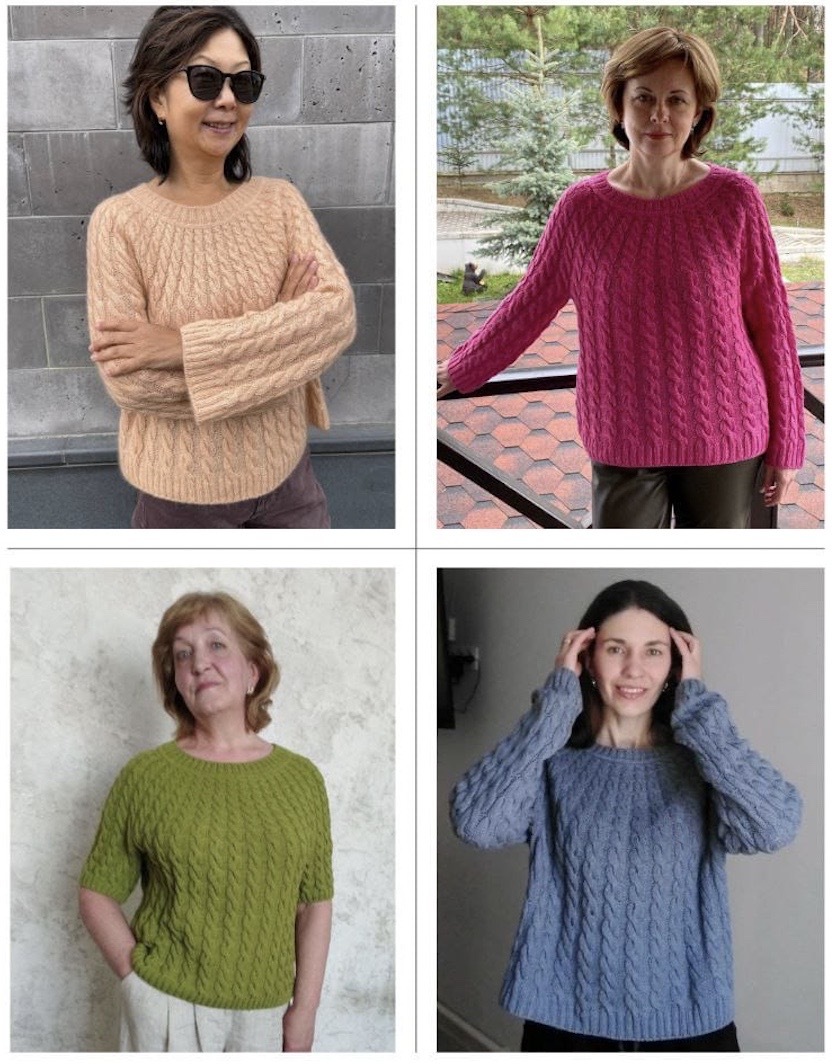 [Magnuna_ira] Джемпер Весенние коски