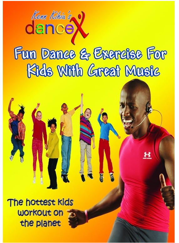[DanceX] DanceX: танцуем, делаем зарядку и учим английский. DanceX: Fun Dance & Exercise dvd For Kids With Great Music