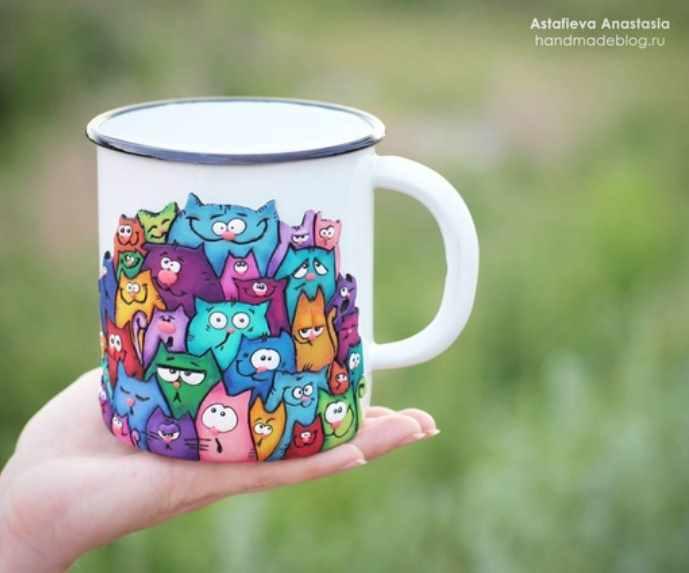 Коты на кружке (Анастасия Астафьева)