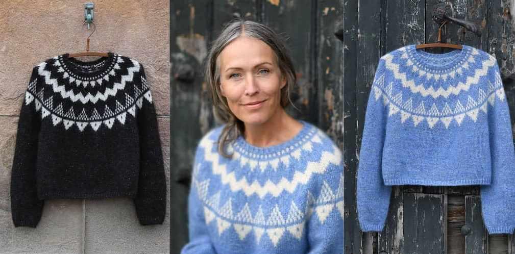 [Вяжи.ру] Свитер с жаккардом Selene