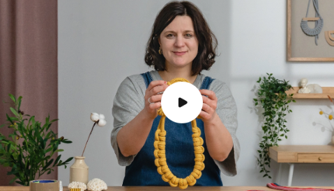 [Domestika] Украшения из веревки для начинающих: сделайте ожерелья своими руками (Beth Pegler)