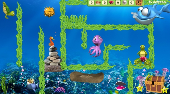 Интерактивная игра Turtle Adventures (Ольга Белькова)