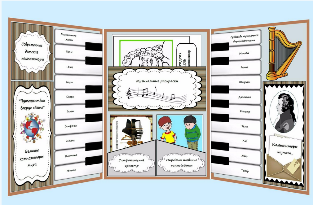 [Muz-rukdou] Лэпбук Композиторы