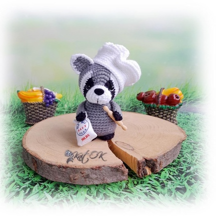 [ПрикОльгины вязалки] Енотик. Крючок (Ольга Коваленко)