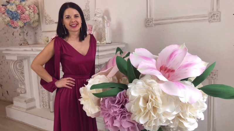 Онлайн-марафон «Гигантская шляпная коробка и Весенний букет» (Ольга Ольнева)