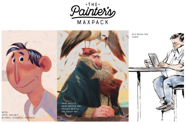 The Painter’s MaxPack Brushes for Procreate (Max Ulichney)