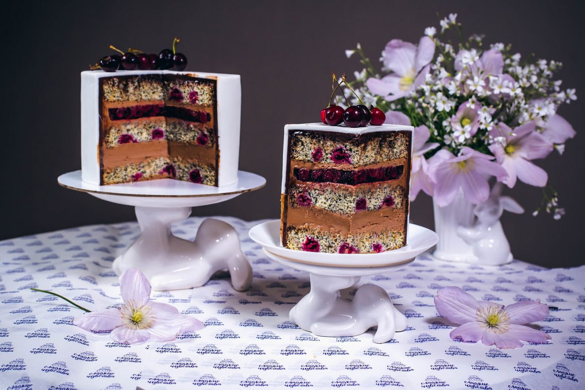 Торт Шоколадно-маковый (Юлианна Сухотерина)