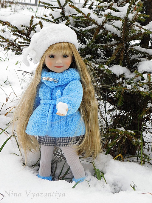 Уютная зима для кукол 34-37 см (Нина Вязантия)