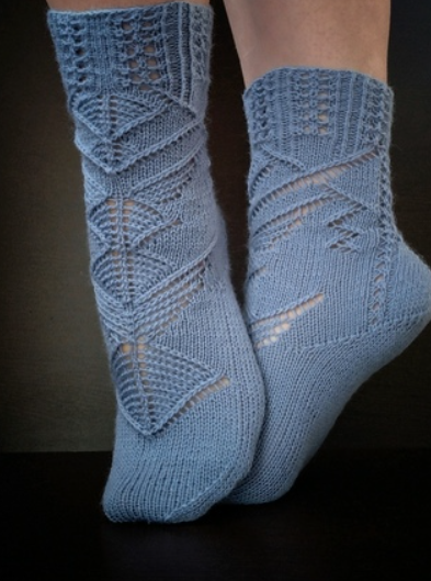 Носочки Веер (Людмила Кириченко)