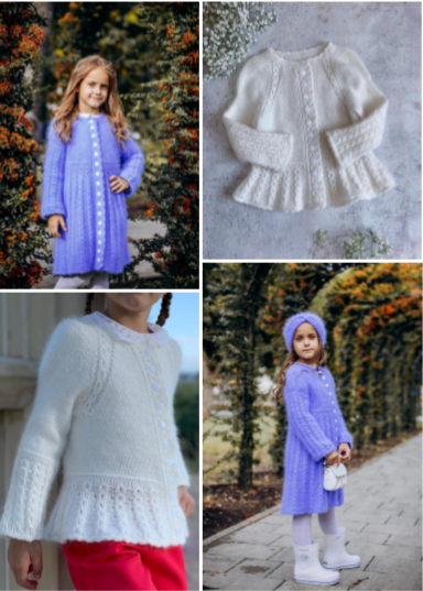 Пальто или жакет спицами (Ольга Беленькая)