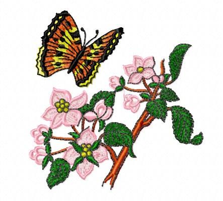[royal-present] Дизайны машинной вышивки. Бабочки