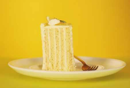 Торт вертикальный "Лимонный" (Виктория Мельник)