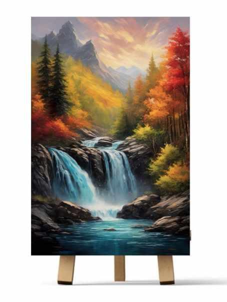 [Рисуем дома] Водопад (Ирина Шпакова)